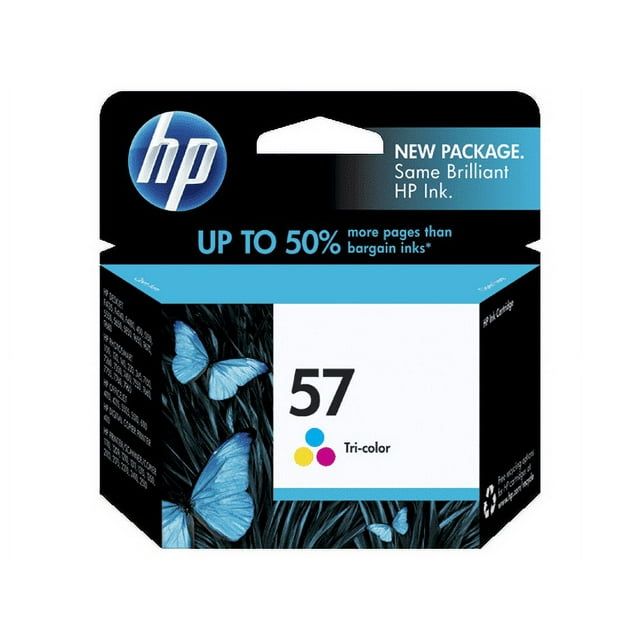 HP 57 Tri-color Original Ink Cartridge (C6657AN)