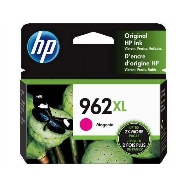 HP 962XL Ink Cartridge, Magenta (3JA01AN)