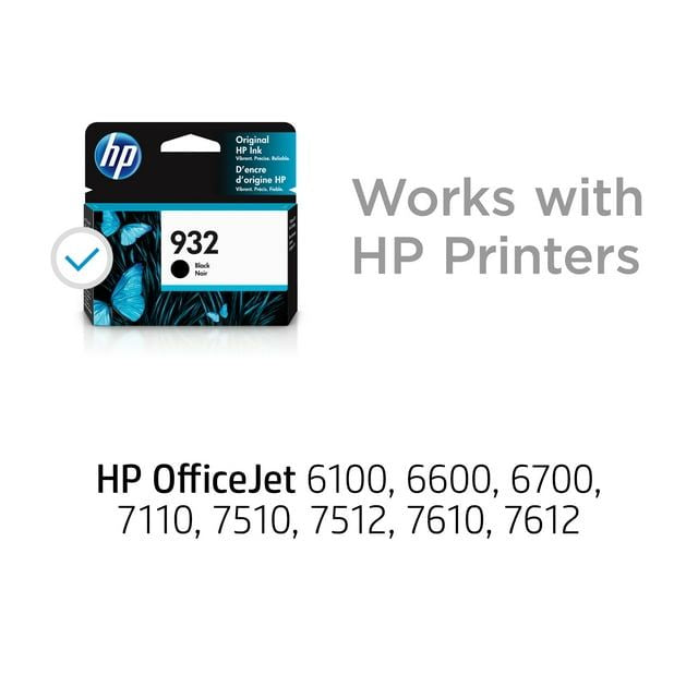 HP 932 Black Officejet Ink Cartridge