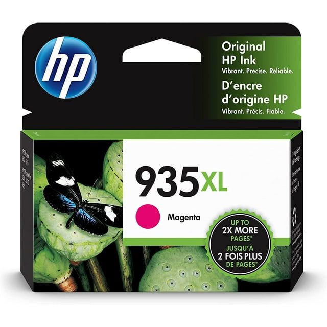 HP 935XL Ink Cartridge, Magenta (C2P25AN)