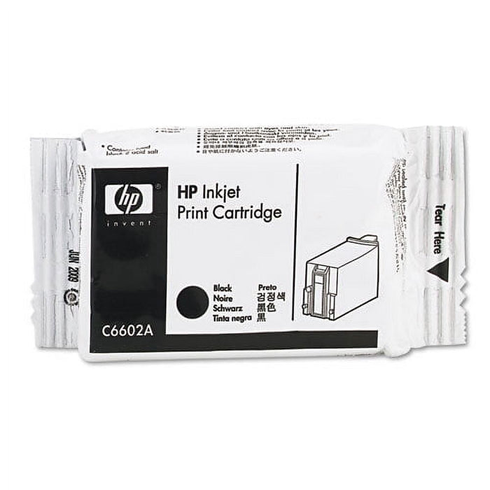 HP Black Original Thermal Ink Cartridge, 3-Pack (C6602A)