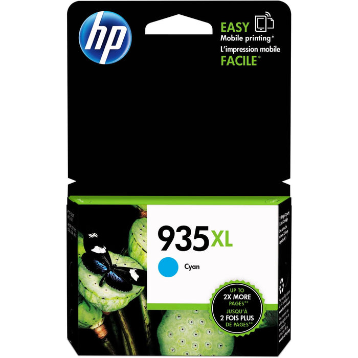 HP 935XL Ink Cartridge, Cyan (C2P24AN)