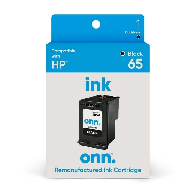 ONN HP 65 Black Inkjet Cartridge