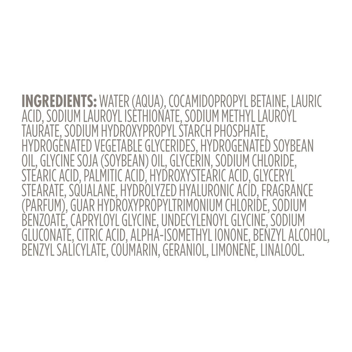 Dove Body Wash Hydration Boost Actively drenches dry skin 6% hydration serum with hyaluronic 30 Fl Oz