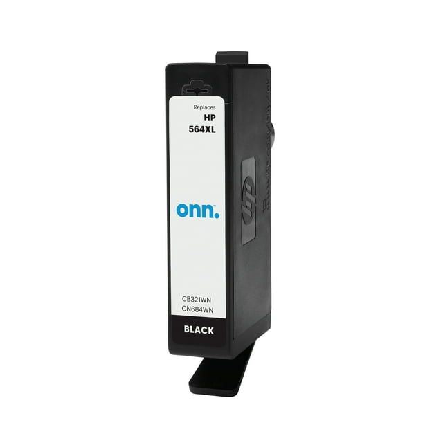 onn. Remanufactured Ink Cartridge, HP 564XL Black