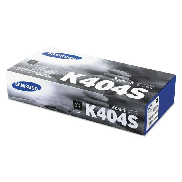 Samsung CLT-K404S (SU104A) Toner, 1500 Page-Yield, Black