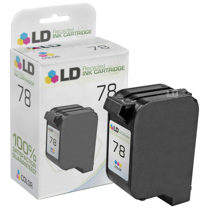 Remanufactured Replacement Ink Cartridge for Hewlett Packard C6578DN (HP 78) Tri-Color