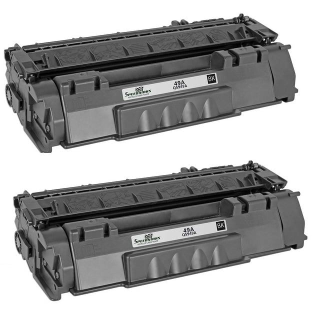 SpeedyInks - 2PK Compatible Replacement for HP 49A Q5949A Black Laser Toner Cartridge for use in HP LaserJet 1160, 1160Le, 1320, 1320n, 1320nw, 1320t, 1320tn, 3390, & 3392