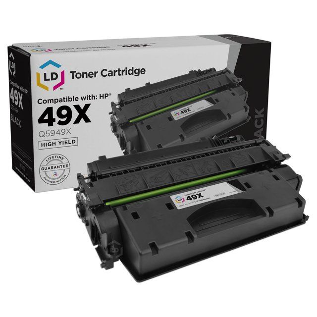 Hewlett Packard HP 1320 Set of 3 HY Black 49X / Q5949X Laser Toner Cartridges by LD Products