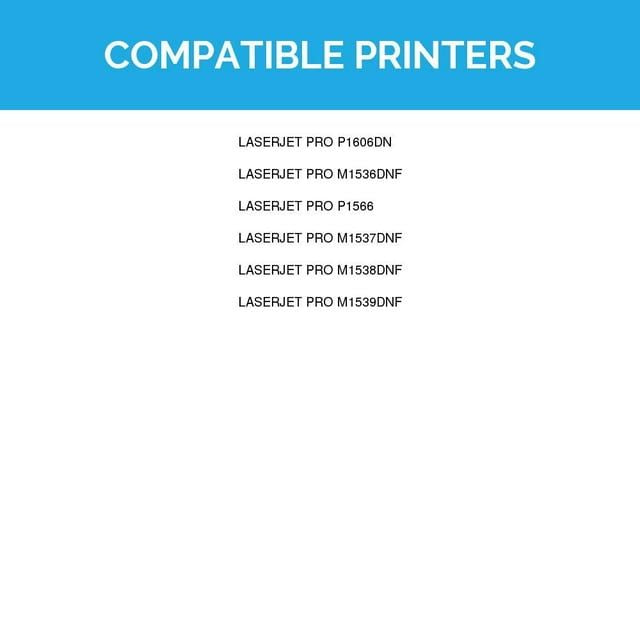 LD Compatible Replacement for HP 78A / HP CE278A Toner Cartridges (Pack of 2)