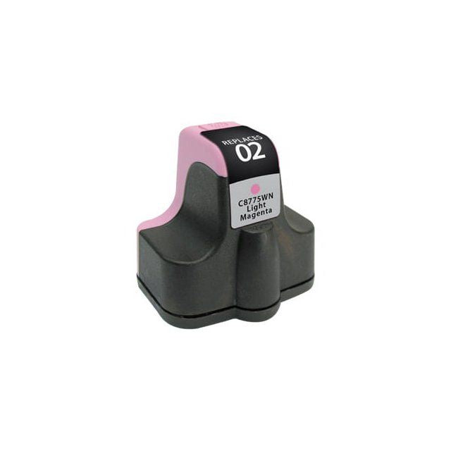 Clover Remanufactured Light Magenta Ink Cartridge for HP C8775WN HP 02 - CIG115418