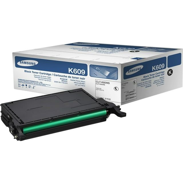 Samsung CLT-K609S (SU218A) High-Yield Toner, 7000 Page Yield, Black