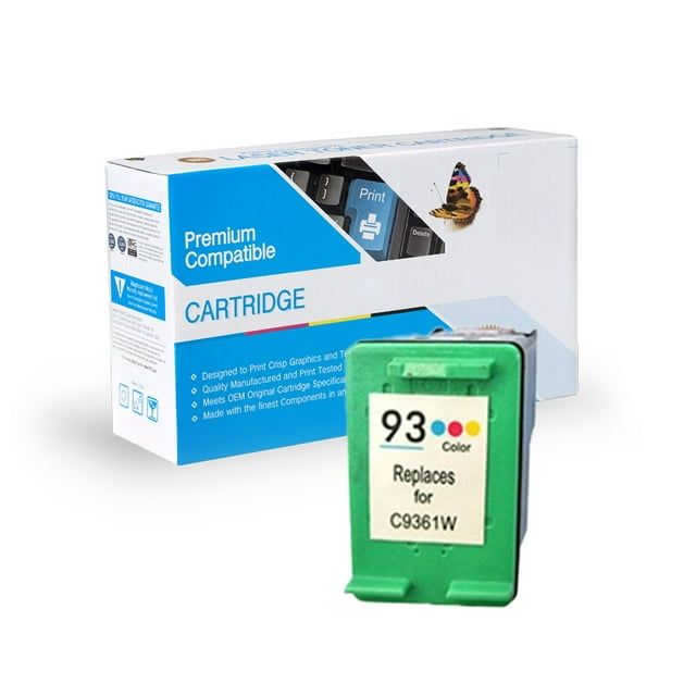 Cartridge compatible with HP Remanufactured Cartridge C9361W (No. 93)