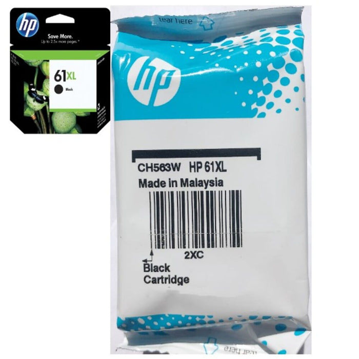 Original HP 61XL Black Ink Cartridges, Genuine OEM Inks Save Your Money