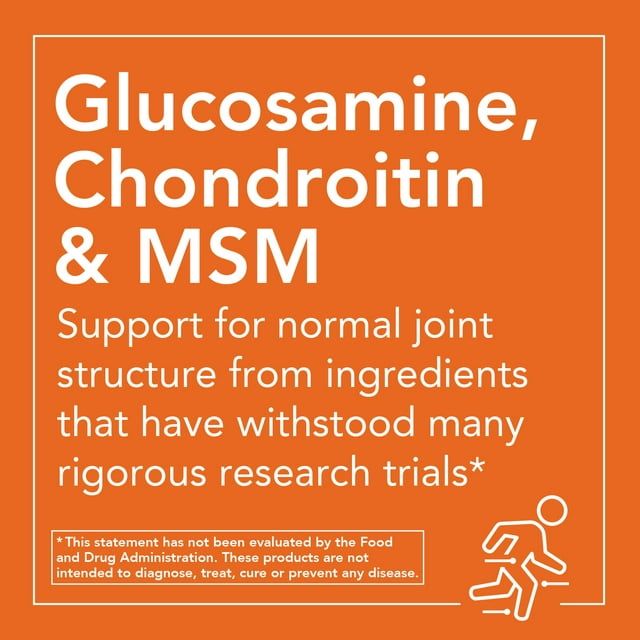 NOW Supplements, Glucosamine & Chondroitin with MSM, Liquid, Joint Health, Mobility and Comfort*, 16-Ounce