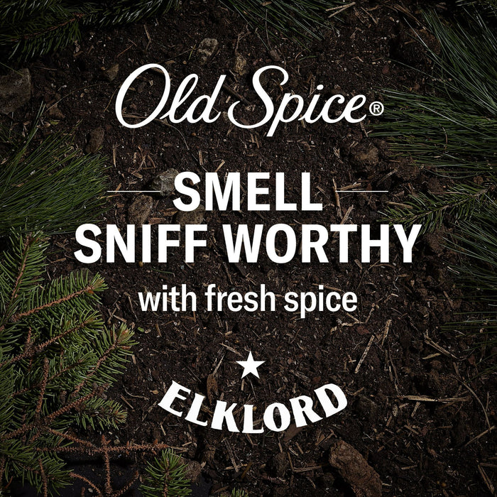 Old Spice Body Wash for Men, ElkLord, Long Lasting Lather, 24 fl oz