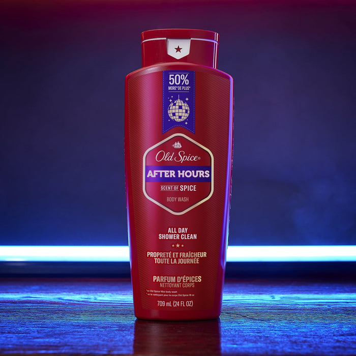 Old Spice Body Wash for Men, After Hours Scent, 24 fl oz