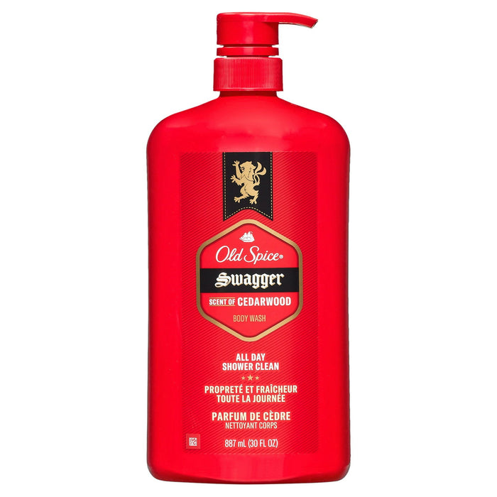 Old Spice Swagger Scent of Confidence, Body Wash for Men, 30 fl oz