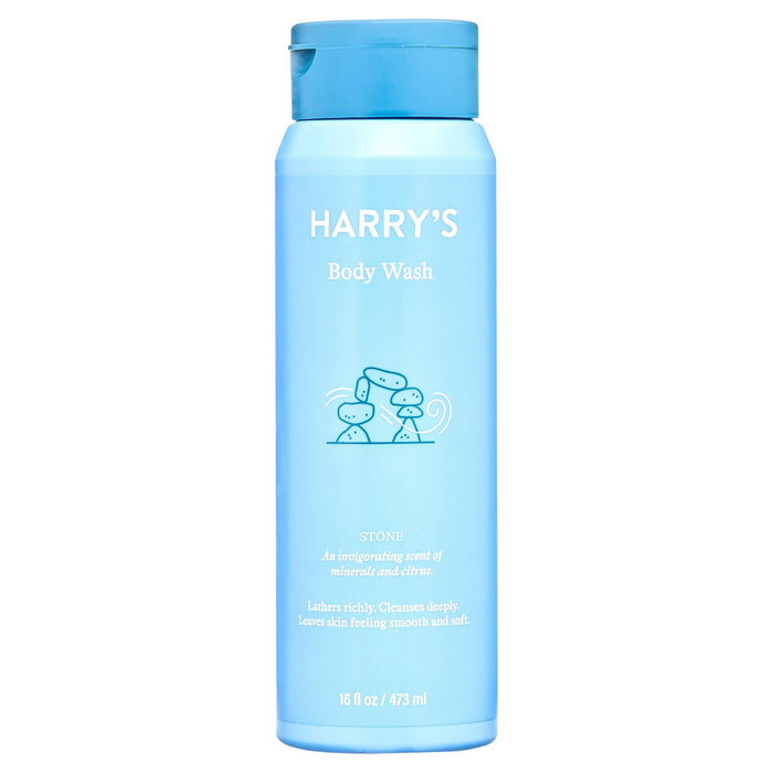 Harry's Men's Cleansing Body Wash, Stone Scent, 16 fl oz