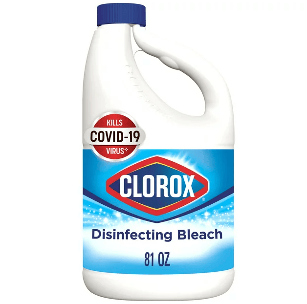 Clorox Disinfecting Bleach; Regular (Concentrated Formula) - 81 Ounce