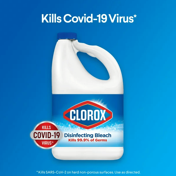 Clorox Disinfecting Bleach; Regular (Concentrated Formula) - 81 Ounce