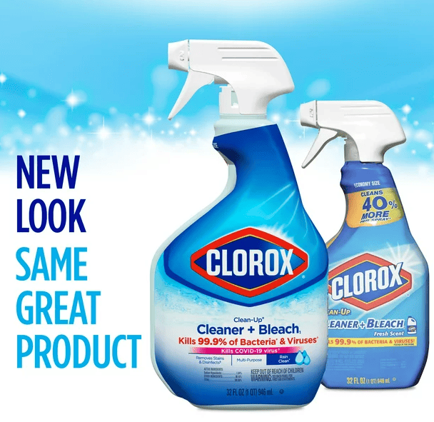 Clorox Clean-Up All Purpose Cleaner with Bleach; Spray Bottle; Fresh Scent; 32 oz