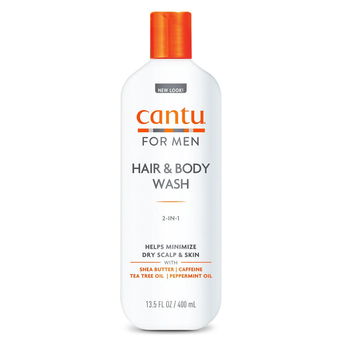 Cantu for Men 2-in-1 Hair & Body Wash, 13.5 fl oz