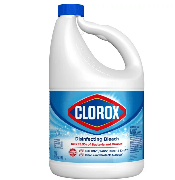 Clorox Disinfecting Bleach; Regular (Concentrated Formula) - 121 fl oz