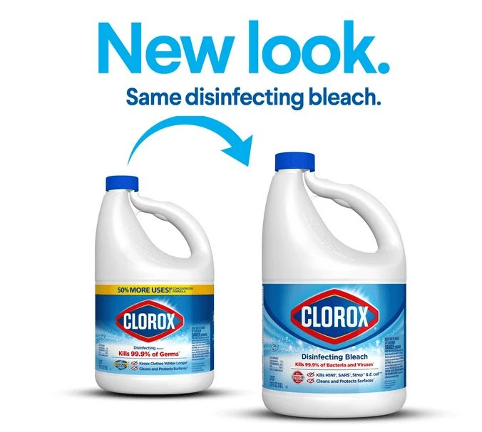 Clorox Disinfecting Bleach; Regular (Concentrated Formula) - 121 fl oz