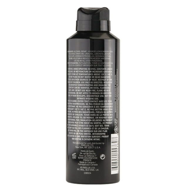 Kenneth Cole Black Body Spray for Men, 6 oz