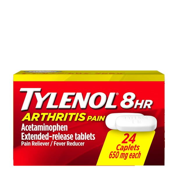 Tylenol 8 Hour Arthritis & Joint Pain Acetaminophen Tablets; 24 ct