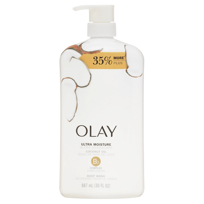 Olay Ultra Moisture Body Wash with Coconut Oil, 30 fl oz