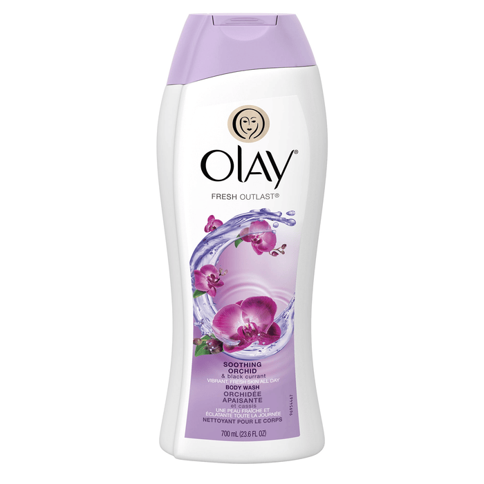 Olay Fresh Outlast Soothing Orchid & Black Currant Body Wash 23.6oz