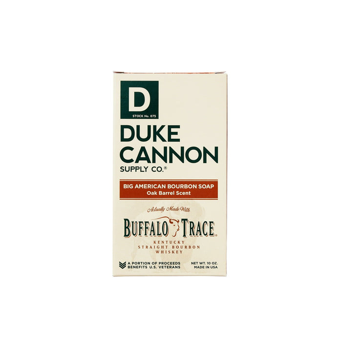 D uke Cannon Big American Bourbon Soap - Oak Barrel & Amber Scent, 10 oz, 1 Bar