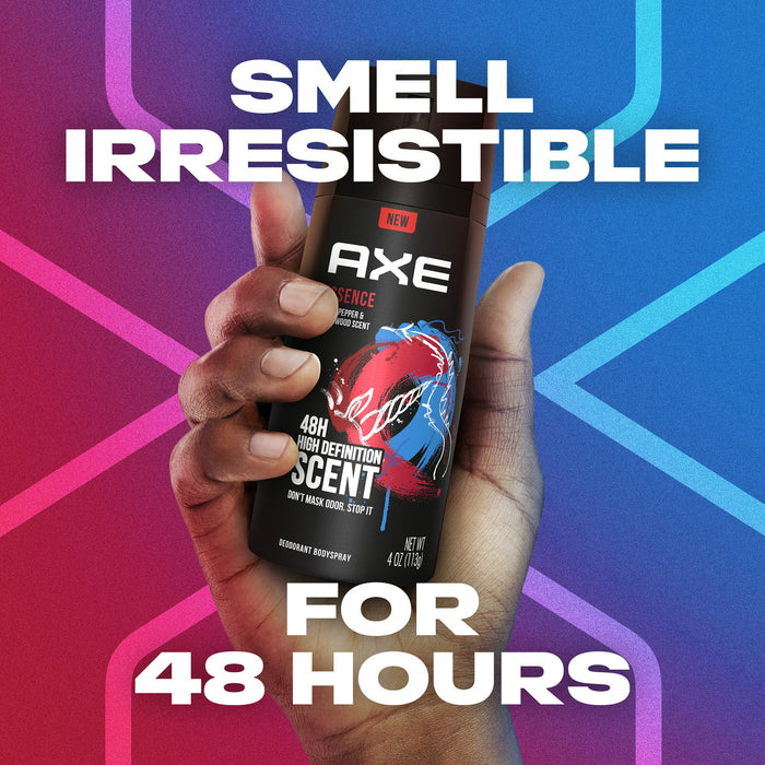 Axe Essence Body Spray Deodorant for Men, 4 Oz, 2 Pack