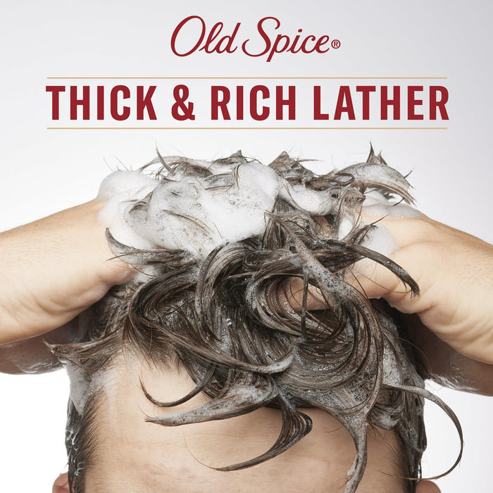 Old Spice Men's 2 in 1 Shampoo and Conditioner, All Hair Types, Swagger, 13.5 fl oz