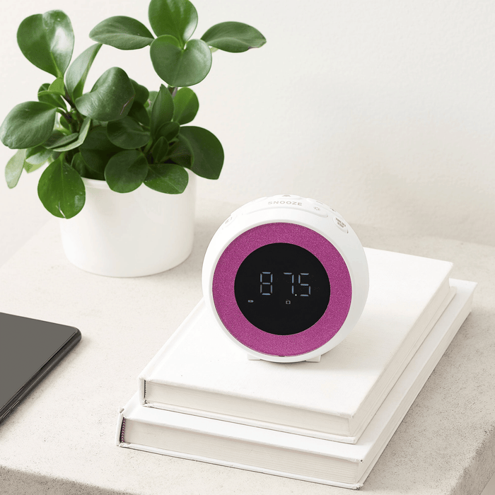 onn. Digital Alarm Clock with Radio