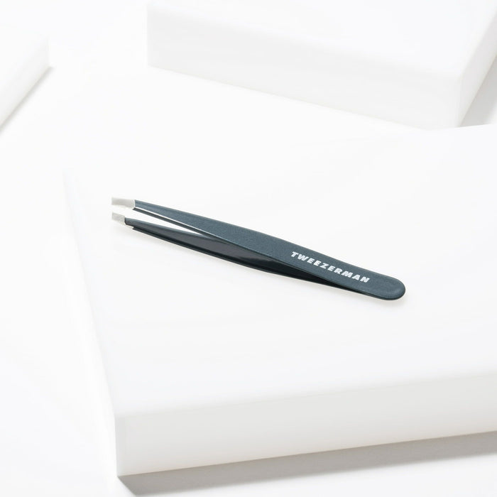 Tweezerman Blue Stone Full Slant Tweezer