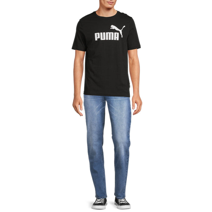 PUMA Men's and Big Men's Essential Logo Tee Shirt, sizes S to 2XL