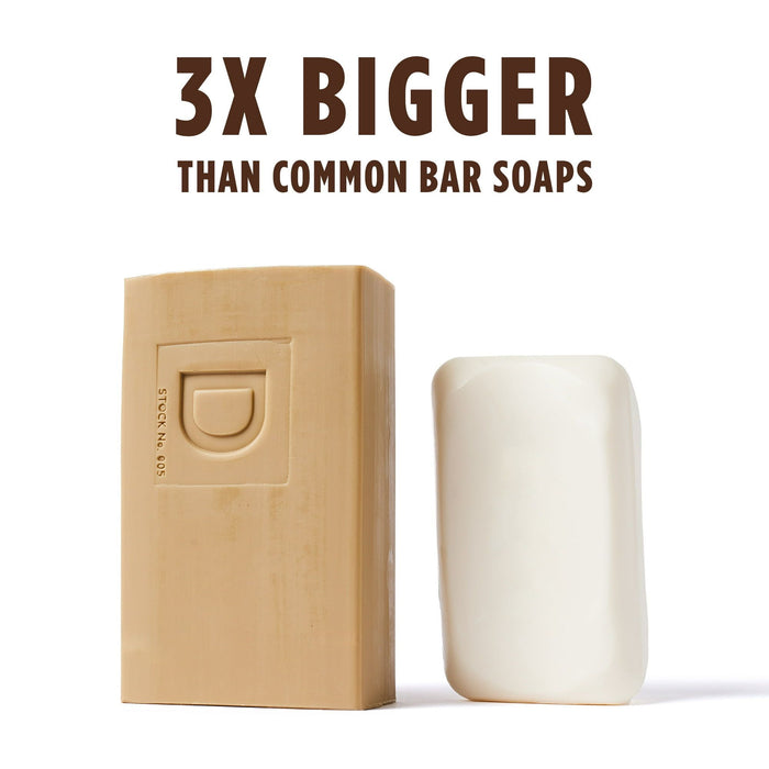 D uke Cannon Big Ass Brick of Soap - Sawtooth - Alpine Air & Cedarwood Scent, 10 oz, 1 Bar