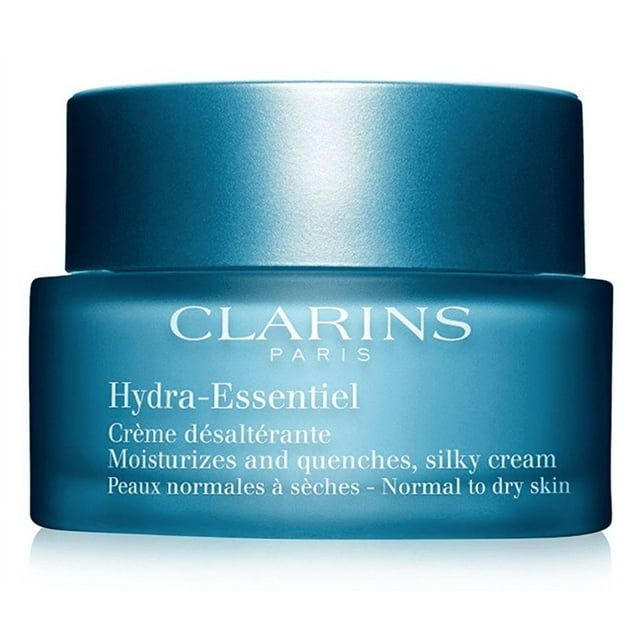 ($48 Value) Clarins Hydra-Essentiel Silky Cream SPF 15, Normal to Dry Skin, 1.7 Oz