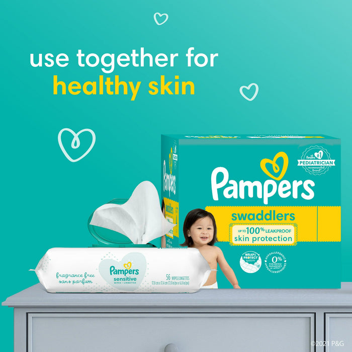 Pampers Swaddlers Diapers Size 6, 108 Count