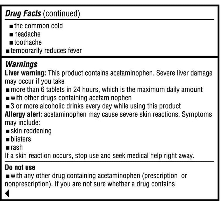 Equate 8 Hour Arthritis Pain Relief Acetaminophen Extended Release Tablets 650mg; 325 Count