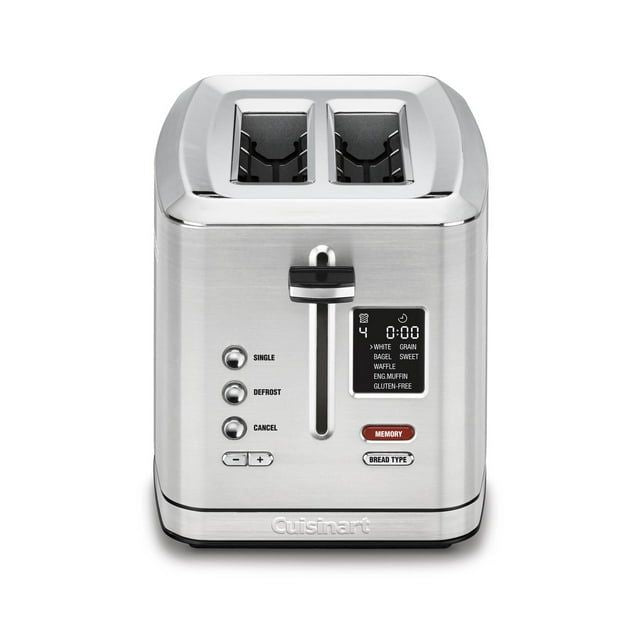 Cuisinart 2-Slice Digital Toaster with MemorySet Feature, New, CPT-720