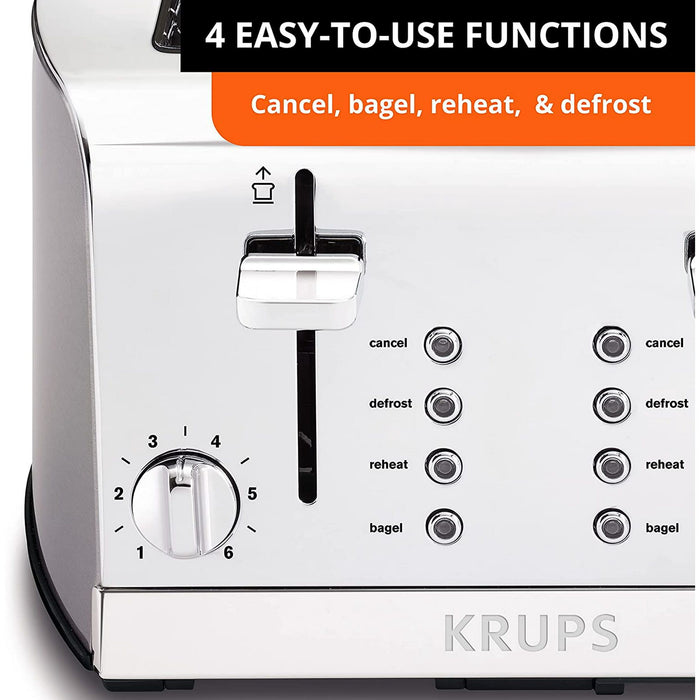 KRUPS KH734D51 4 Slice Toaster