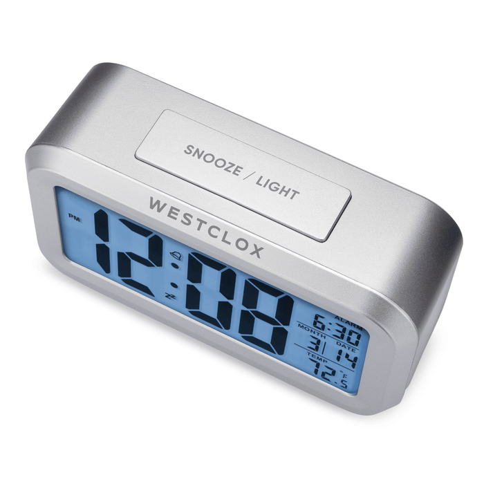 Westclox Digital Alarm Clock with Automatic Backlight ¨C Model# 70045A