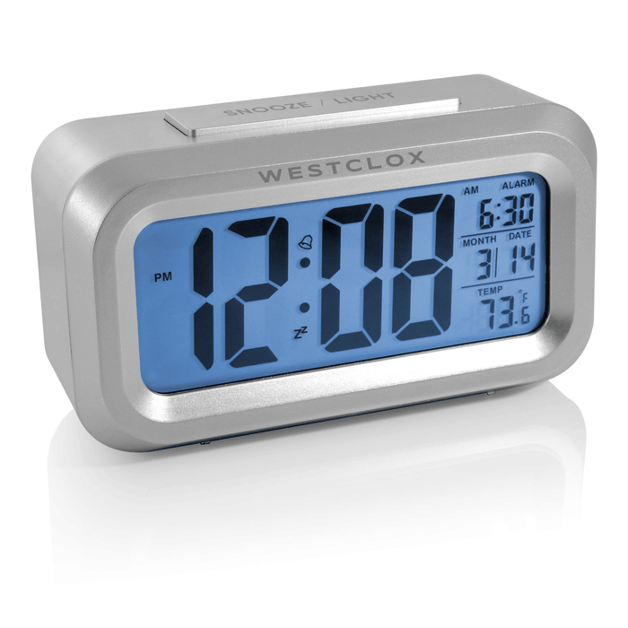 Westclox Digital Alarm Clock with Automatic Backlight ¨C Model# 70045A