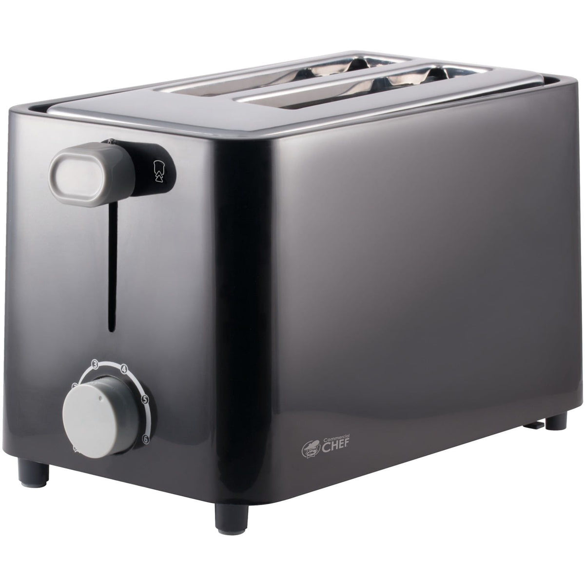 Chef Cat Toaster Commercial Chef CCT2201B New 2-Slice Toaster — EasyOptionXY LLC