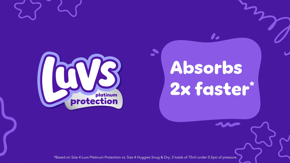 Luvs Diapers Size 3, 234 Count