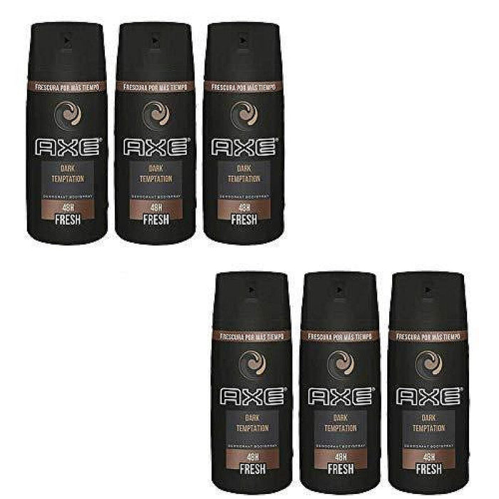 Axe Dark Temptation Body Spray Deodorant For Men, 4 Oz